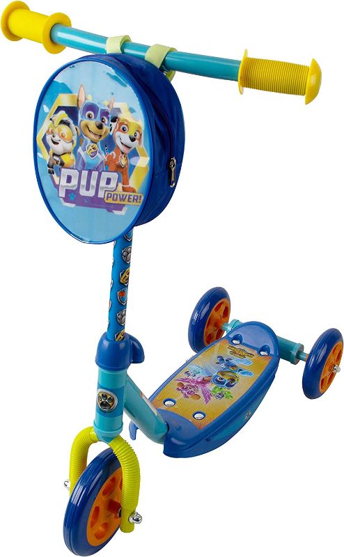 Photo 1 of 
PlayWheels PAW Patrol 3-Wheel Kids Scooter with Accessory Pouch, Blue