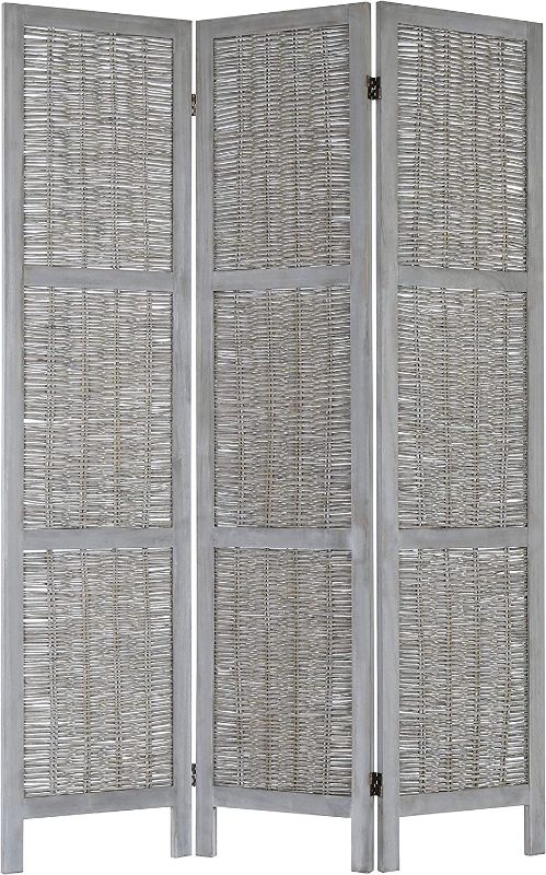 Photo 1 of 	
Woven 3-Panel Vintage Gray Wood Room