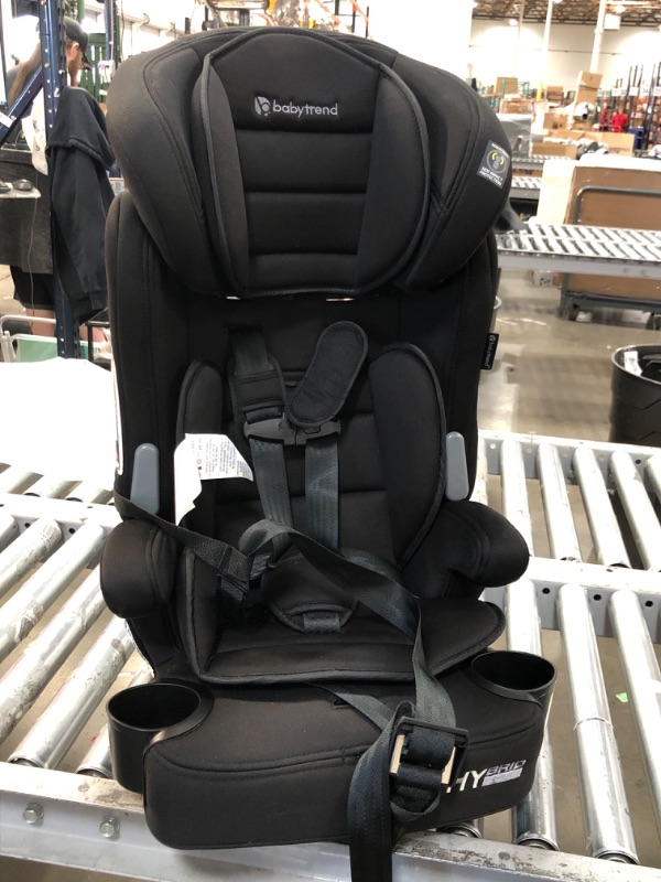 Photo 2 of **USED***
Babytrend Hybrid 3-in-1 Combination Booster Seat Black