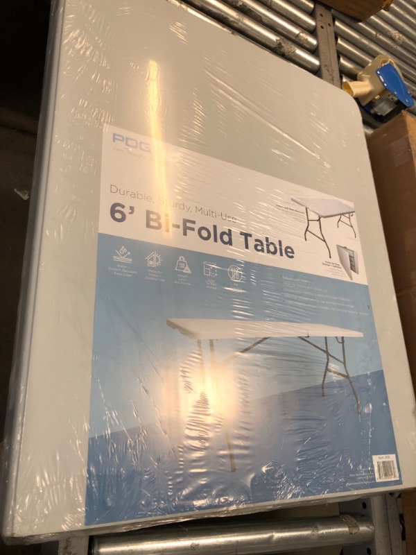 Photo 2 of  Folding Banquet Table Off-White - Plastic Dev Group