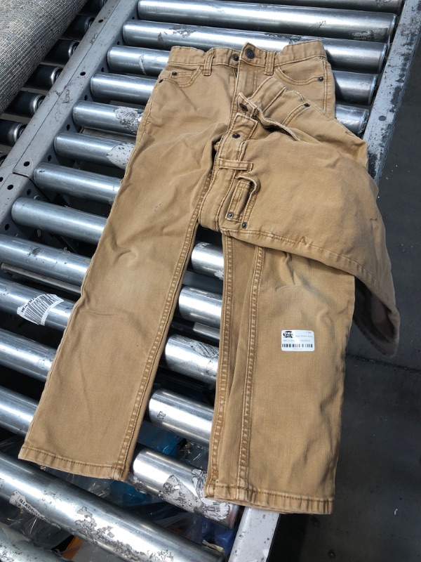 Photo 3 of General Brand Boys' Straight Fit Stretch Jeans - Cat & Jack™ Brown 

