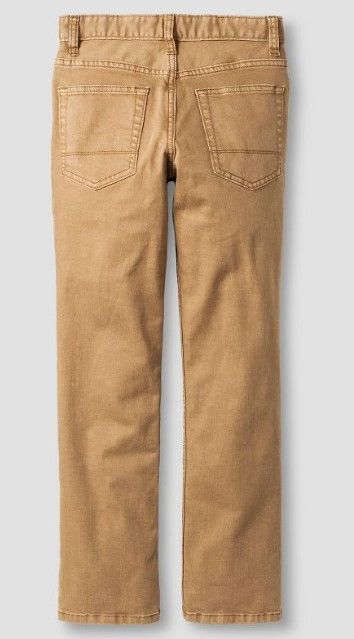 Photo 1 of General Brand Boys' Straight Fit Stretch Jeans - Cat & Jack™ Brown 

