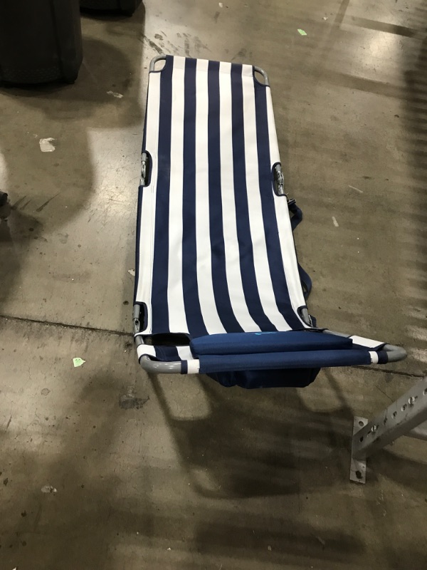Photo 2 of **USED**  Blue Beach Chair