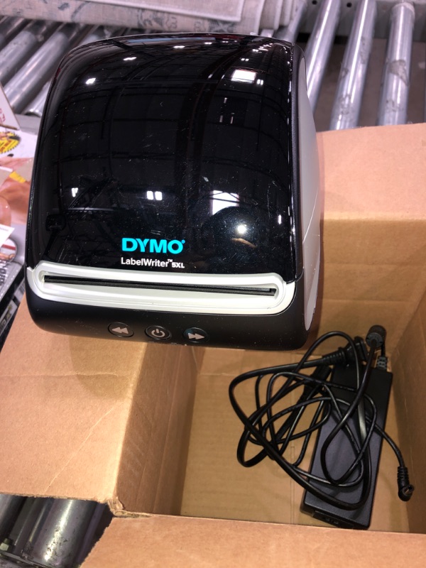 Photo 2 of DYMO LabelWriter 5XL Label Printer, Automatic Label Recognition, Prints Extra-Wide Shipping Labels (UPS, FedEx, USPS) from Amazon, eBay, Etsy, Poshmark, and More, Perfect for eCommerce Sellers LabelWriter 5XL Thermal Label Printers