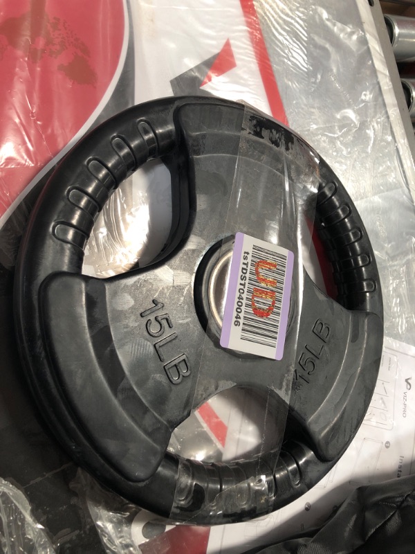 Photo 1 of 15lbs weight plate  