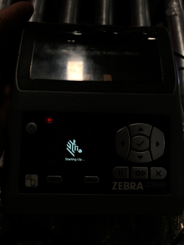 Photo 3 of ZEBRA ZD620d Direct Thermal Desktop Printer with LCD Screen 203 dpi Print Width 4 in Ethernet Serial USB ZD62142-D01F00EZ
