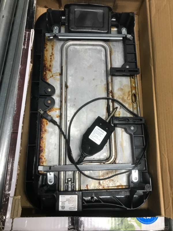 Photo 1 of ***USED, DIRTY**
Mainstays Dishwasher-Safe Black 20" Griddle with Adjustable Temperature Control