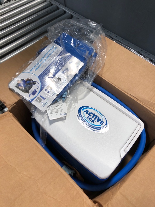 Photo 1 of Polar Active Ice 3.0 Cold Therapy Ice Machine System with Programmable Timer, Knee and Joint Compression Pad, Lightweight 9 Quart Cooler, Quiet Pump, Strong Cryotherapy Pain Relief Treatment
