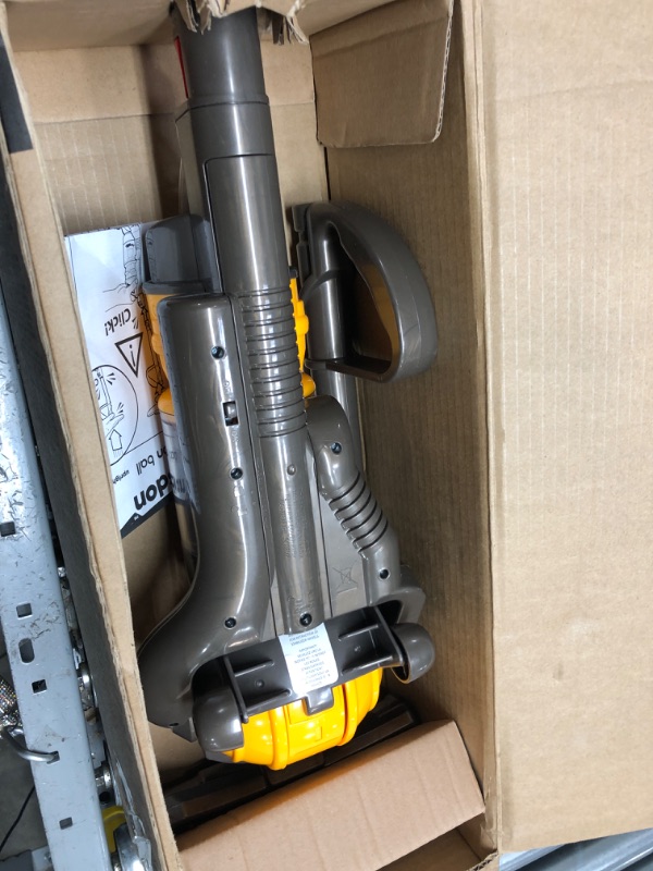 Photo 2 of Dyson Ball Vacuum Toy Vacuum with Working Suction and Sounds, 2 lbs, Grey/Yellow/Multicolor (New Version)
