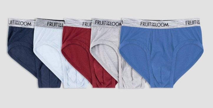 Photo 1 of Fruit of the Loom Select Men's Comfort Supreme Cooling Blend Briefs 5pk
SIZE- M 32-34 IN