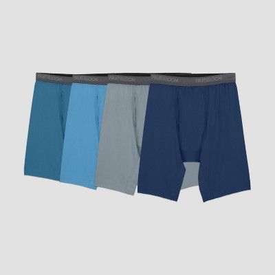 Photo 1 of Fruit of the Loom Men's Comfort Stretch Microfiber Long Leg Boxer Briefs 4pk - Colors May Vary
SIZE- L 36-38 IN