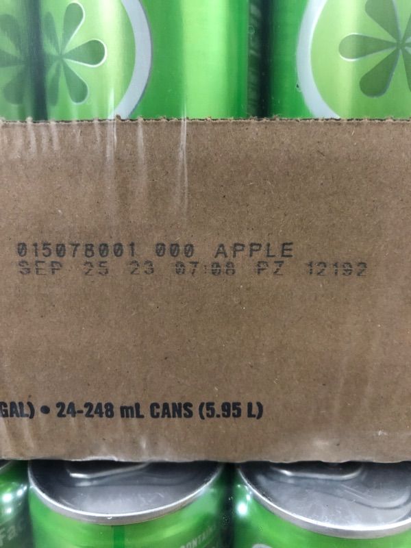 Photo 2 of (BBD: 09/25/2023) Izze Sparkling Juice, Apple, Multi, 8.4 Fl Oz (Pack of 24)
