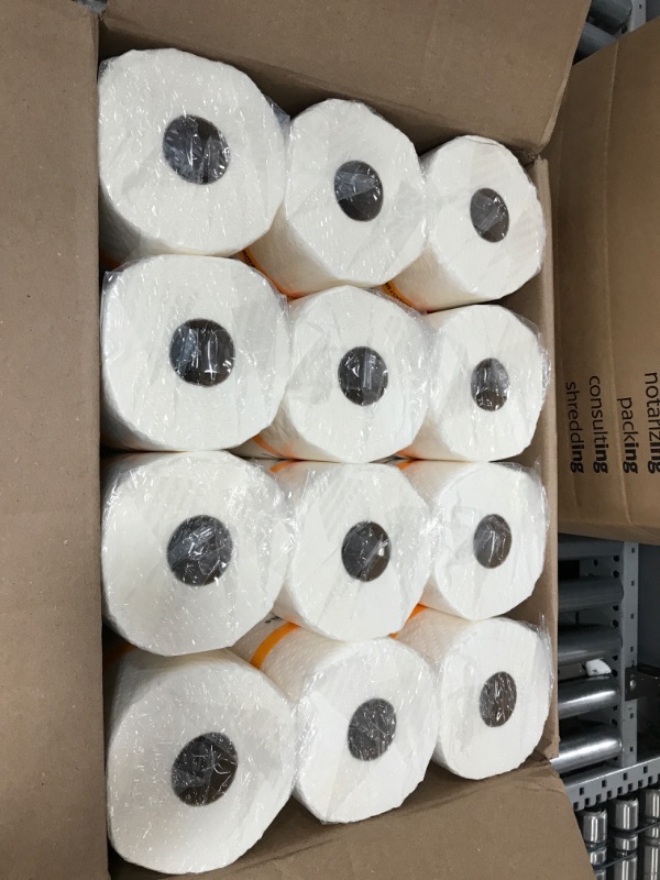 Photo 1 of Amazon Commercial 2-Ply White Ultra Strong Toilet Paper, Septic Safe, 286 Sheets per Roll - 36 Rolls