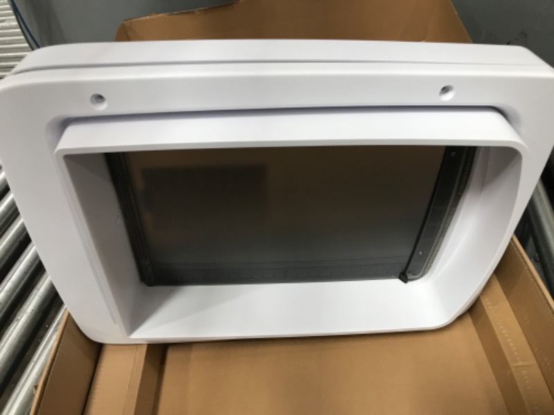 Photo 1 of SmartDoor™ Never Rust Connected Pet Door, Dog and Cat, Selective Entry and Exit, App Enabled Pet Door, Smart Device, Smartphone Controlled, Customize Schedule, Multiple Pets, Large Large SmartDoor Connected Pet Door ***Unable to test and tag is missing.**
