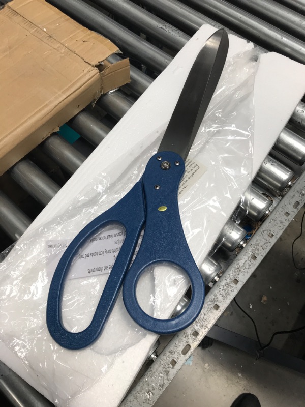 Photo 2 of 25" Ceremony Ribbon Cutting Scissors by Allures & Illusions Blue