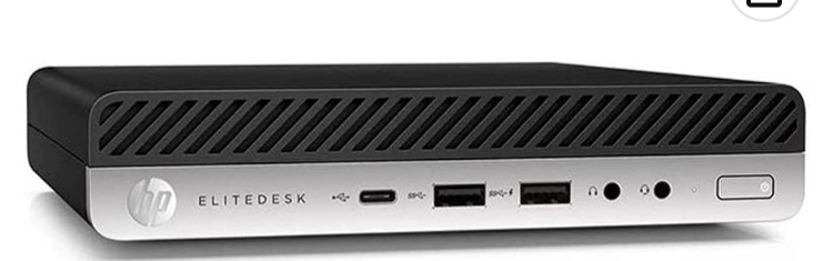 Photo 1 of HP EliteDesk 800 G5 Mini - 9th Gen Intel Core i7-9700T 8-Core, 16GB DDR4 Memory, 512GB NVMe SSD, WiFi-6, Bluetooth 5.0, Intel UHD Graphics 630, Windows 10 Pro HP EliteDesk 800 G5 Mini - 9th Gen Intel Core i7-9700T 8-Core, 16GB DDR4 Memory, 512GB NVMe SSD,