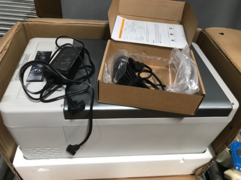 Photo 1 of BougeRV 12 Volt Refrigerator 12V Car Fridge 23 Quart Portable Freezer Compressor Cooler 12/24V DC 110~240 Volt AC for Truck Van RV Camper SUV Boat Travel Camping Road Trips Tailgating -7?~50?
