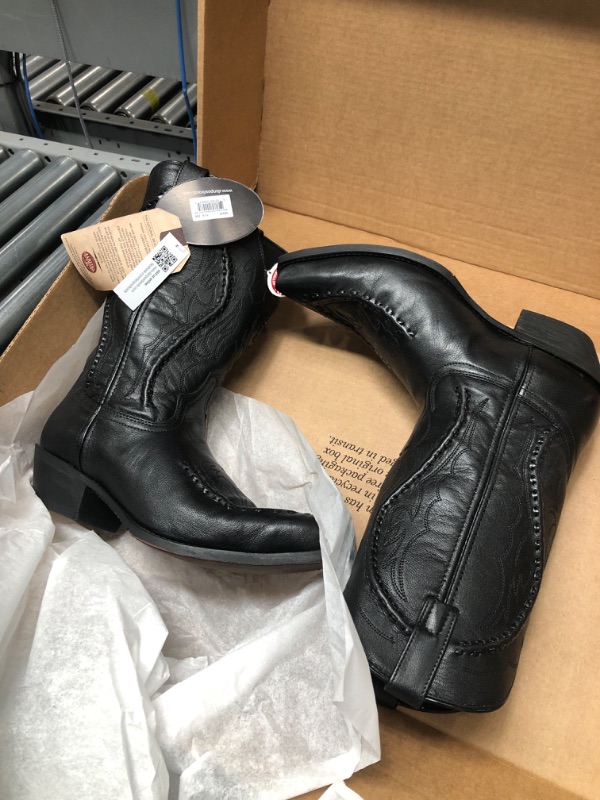 Photo 1 of Laredo Mens Laramie Snip Toe Dress Boots Mid Calf - Black 11.5 X-Wide Black
