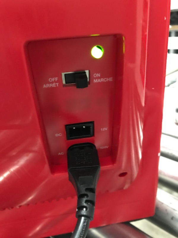 Photo 1 of Coca-Cola Exclusive New Retro Vending Machine Style 10 Can Mini Fridge, 12V DC/110V AC with tall window display for home, dorm, office, games room