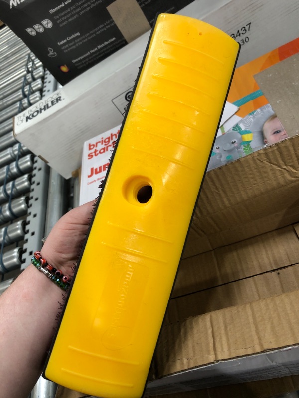 Photo 1 of Amazon Basics 12" Deck Brush with Soft Bumper