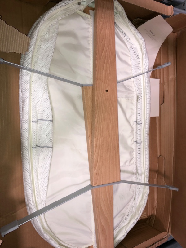 Photo 1 of BABYBJORN Cradle - White, 31x23x26 Inch (Pack of 1)