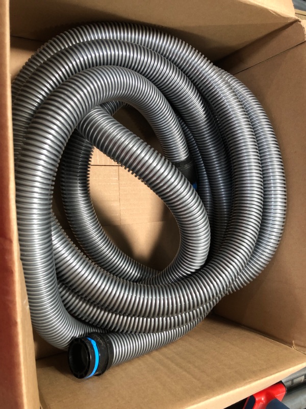 Photo 2 of 20 ft. Hose with Dust Collection Power Tool Adapters for Wet/Dry Vacuums