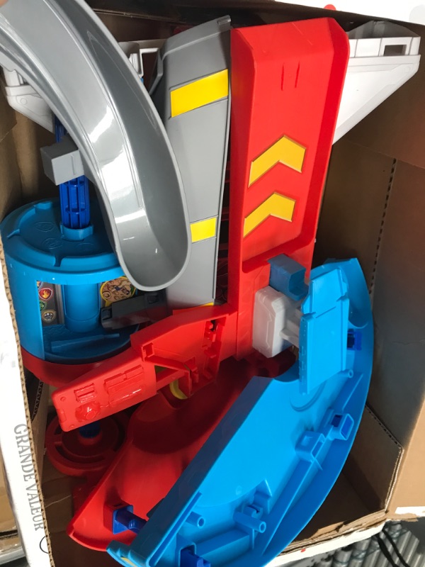 Photo 2 of **SEE NOTES**
Paw Patrol Lookout Tower Playset with Toy Car Launcher, Amazon Packaging Version