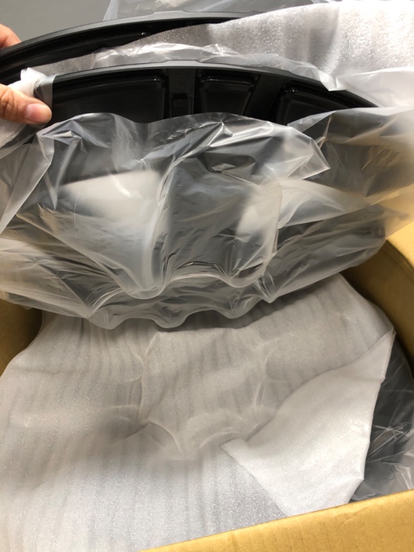 Photo 1 of Mayde 19-Inch Wheel Covers fits 2020-2022 Tesla Model Y Rims, Replacement Hub Caps (Set of 4, Matte Black)