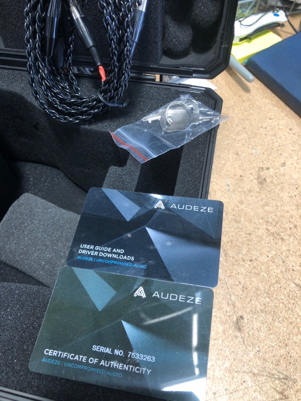Photo 1 of **PARTS ONLY**
Audeze LCD-X Over Ear Open Back Headphone New 2021 Version Creator Package with Carry case