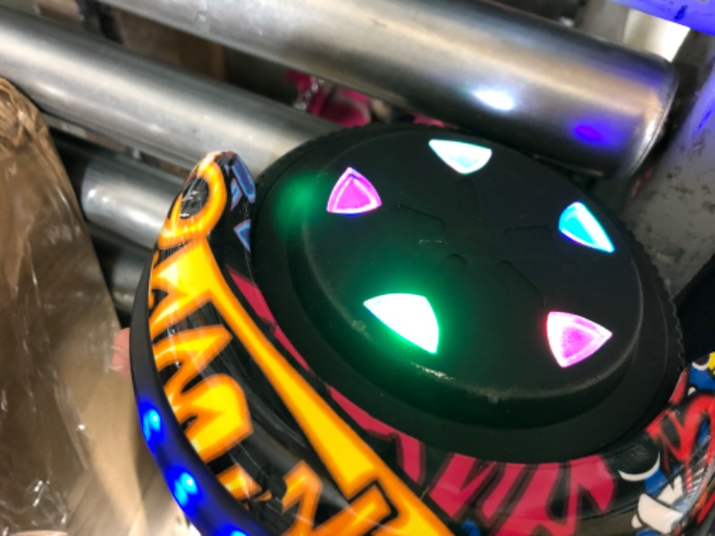 Photo 1 of **USED**
EVERCROSS Hoverboard, Hoverboard for Adults, Hoverboard with Seat Attachment, 6.5" Hover Board Self Balancing Scooter with Bluetooth Speaker & LED Lights, Suit for Adults and Kids

**MISSING CHARGER**