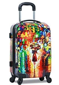 Photo 1 of Dejuno Women's 3-Piece Lightweight Hardside Spinner Upright Luggage