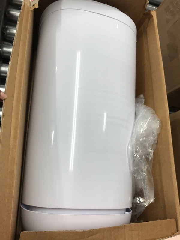 Photo 1 of Diaper Genie Expressions Pail | Odor-Controlling Baby Diaper Disposal System | Includes Diaper Pail and 1 Starter Refill Bag
