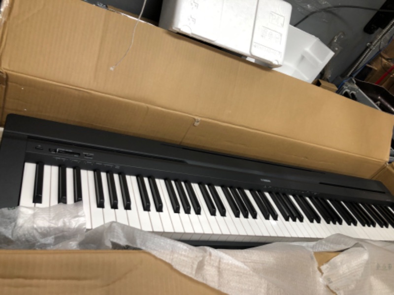 Photo 2 of YAMAHA P71 88-Key Weighted Action Digital Piano with Sustain Pedal and Power Supply