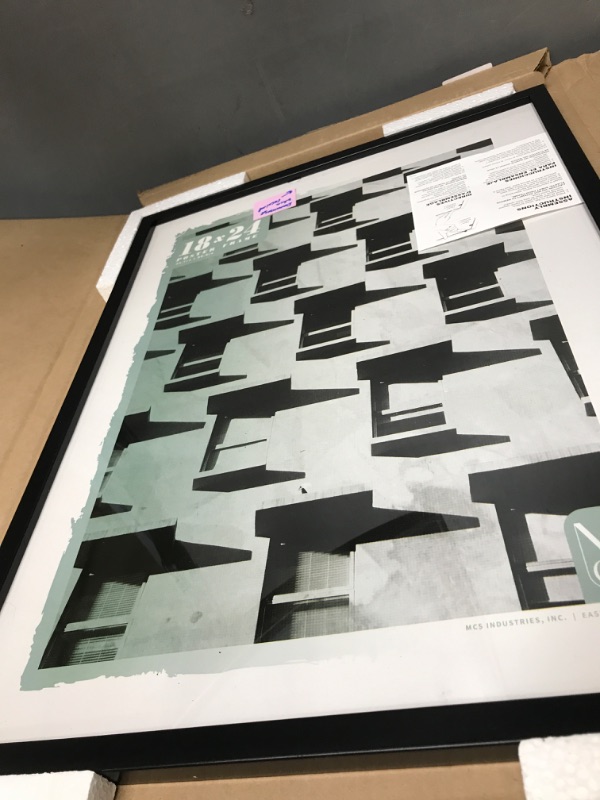 Photo 1 of MCS Gallery Foundation Poster Frame, Black , 18 x 24 in 18 x 24 in Black