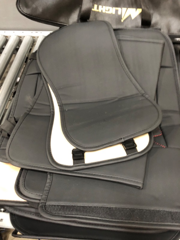 Photo 2 of *** USED IN LIKE NEW CONDITION *** Nilight Car Seat Covers Custom Fit 2009-2022 F150 Super Crew and 2017-2022 F250 F350 F450 Crew Cab Waterproof Leather Cushion for Pickup Truck (Full Set, 2 Front Seats and 3 Rear Seats)