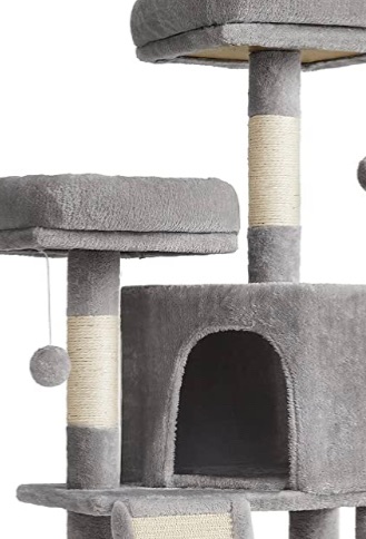 Photo 1 of *HARDWARE MISSING ***
Cat Tower, Cat Tree for Indoor Cats, 45.3-Inch Cat Condo with Scratching Post, Ramp, Perch, Spacious Cat Cave, for Kittens, Elderly Cats, Adult Cats, Small Space, Light Gray UPCT141W01
Amazon's
Choice
