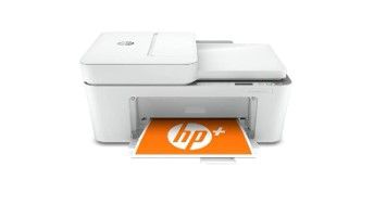 Photo 1 of HP DeskJet 4155e Wireless Color All-in-One Printer & 67XL Tri-Color High-Yield Ink Cartridge | 3YM58AN & 67XL Black High-Yield Ink Cartridge | 3YM57AN Printer + Tri-color Ink + Black Ink