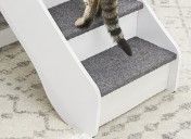 Photo 1 of  Foldable Wooden Carpeted Cat & Dog Stairs