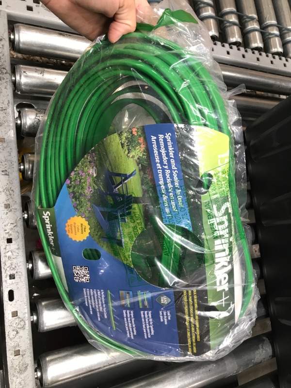 Photo 1 of Swan Products Element Sprinkler Soaker Hose 50' (50Ft, Green)