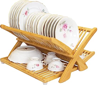 Photo 1 of **USED**
Totally Bamboo Eco Collapsible Bamboo Dish Drying Rack