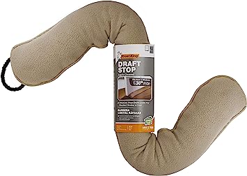 Photo 1 of Frost King DS2 Door or Window Draft Stop Cloth Seal, 3-Feet, Beige