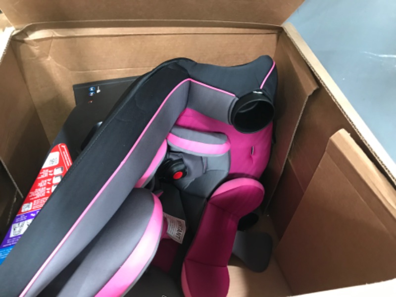 Photo 1 of Safety 1st Crosstown All-in-One Convertible Car Seat, Rear-Facing 5-40 pounds, Forward-Facing 22-65 pounds, and Belt-Positioning Booster 40-100 pounds, Tickled Pink
