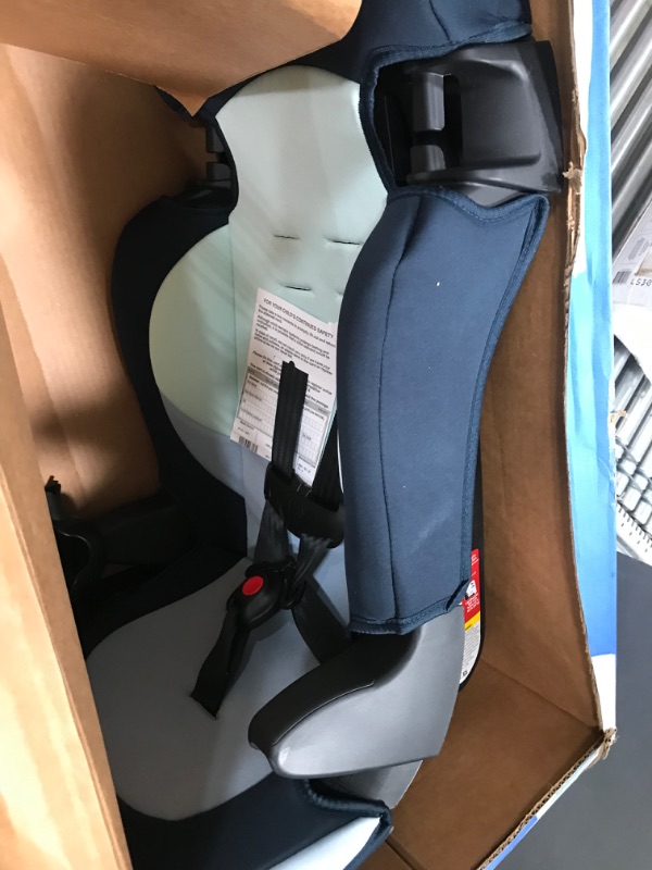 Photo 3 of Cosco Finale DX 2-in-1 Booster Car Seat, Forward Facing 40-100 lbs, Rainbow