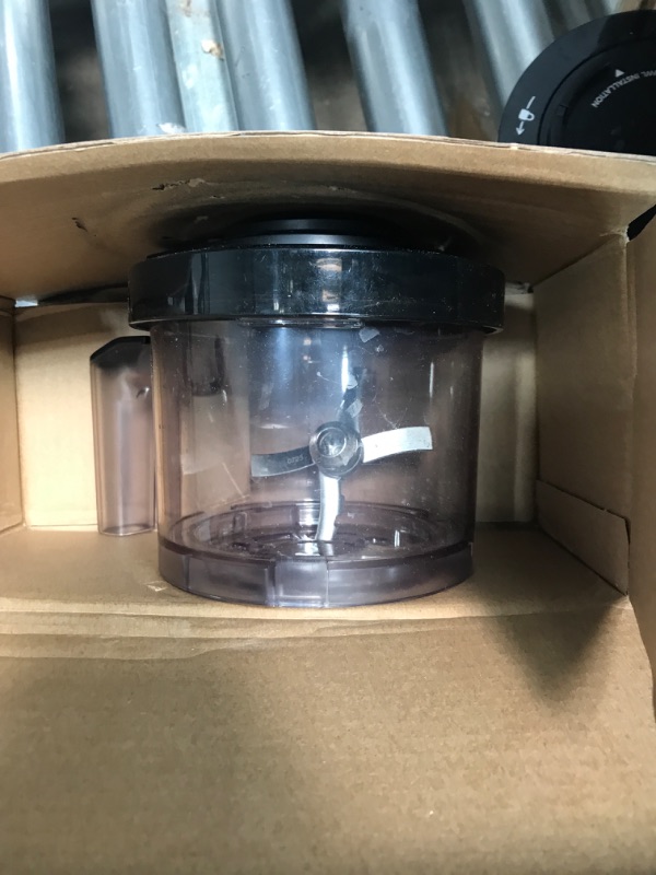 Photo 5 of Ninja NC299AMZ CREAMi Ice Cream Maker, for Gelato, Mix-ins, Milkshakes, Sorbet, Smoothie Bowls & More, 7 One-Touch Programs, with (1) Pint Container & Lid, Compact Size, Perfect for Kids, Matte Black 1 Pint + Lid