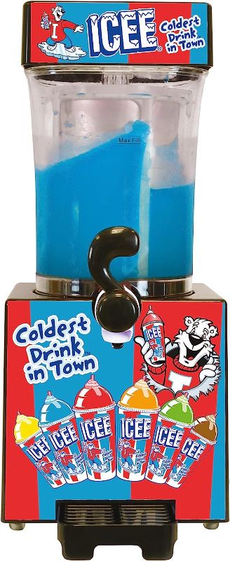 Photo 1 of ICEE Slushie Machine. New for 2023. Genuine ICEE Home Countertop Slushy Maker. Creates up to 34Floz of Ice Cold ICEE Slushie. Use with ICEE Syrups. Officially Licensed ICEE Machine from Fizz Creations.
