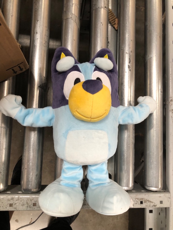 Photo 2 of Bluey Dance and Play 14" Animated Plush | Over 55 Phrases and Songs, Multicolor