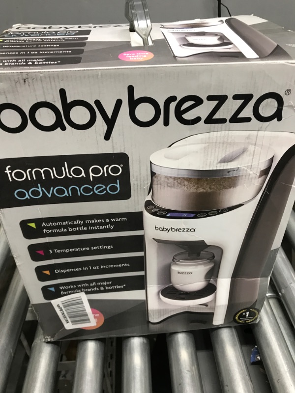 Photo 1 of 4.6 4.6 out of 5 stars 7,962 Reviews
New and Improved Baby Brezza Formula Pro Advanced Formula Dispenser Machine - Automatically Mix a Warm Formula Bottle Instantly - Easily Make Bottle with Automatic Powder Blending

