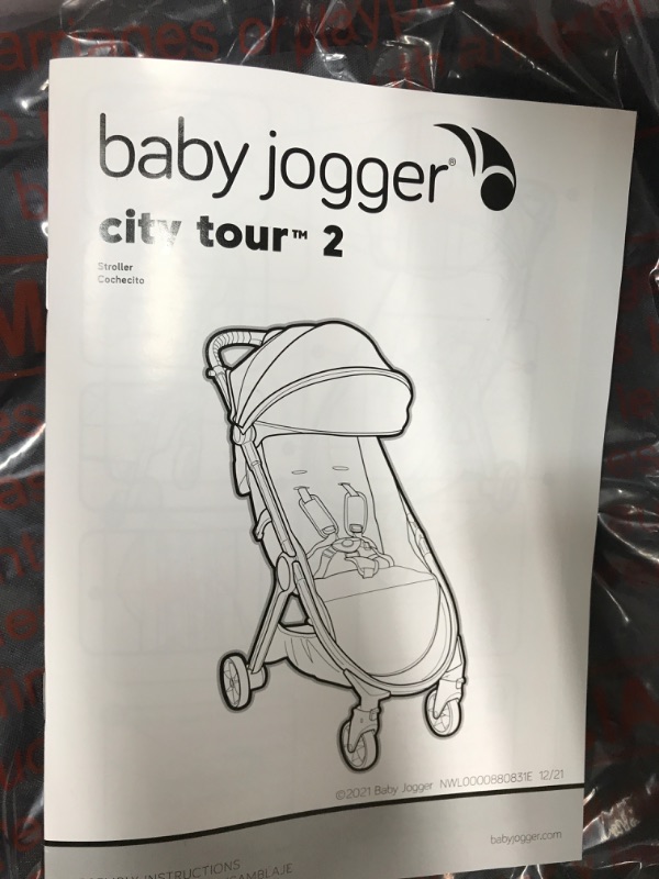 Photo 3 of Baby Jogger City Tour 2 Single Stroller - Jet