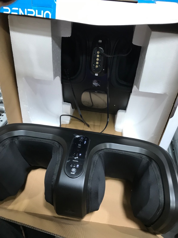 Photo 1 of RENPHO Smart Electric Shiatsu Foot & Calf Massager with Heat for Foot Calf Arm Thigh Massaging Relax, Control on APP

