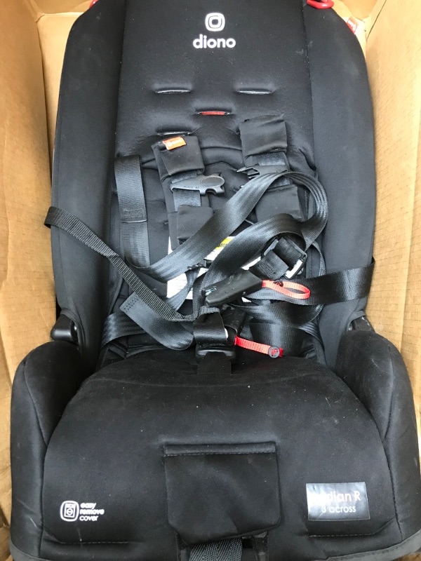 Photo 2 of 
Diono Radian 3R, 3-in-1 Convertible Car Seat, Rear Facing & Forward Facing, 10 Years 1 Car Seat, Slim Fit 3 Across, Jet Black
Style:Radian 3R Fits 3 Across
Color:Black Jet